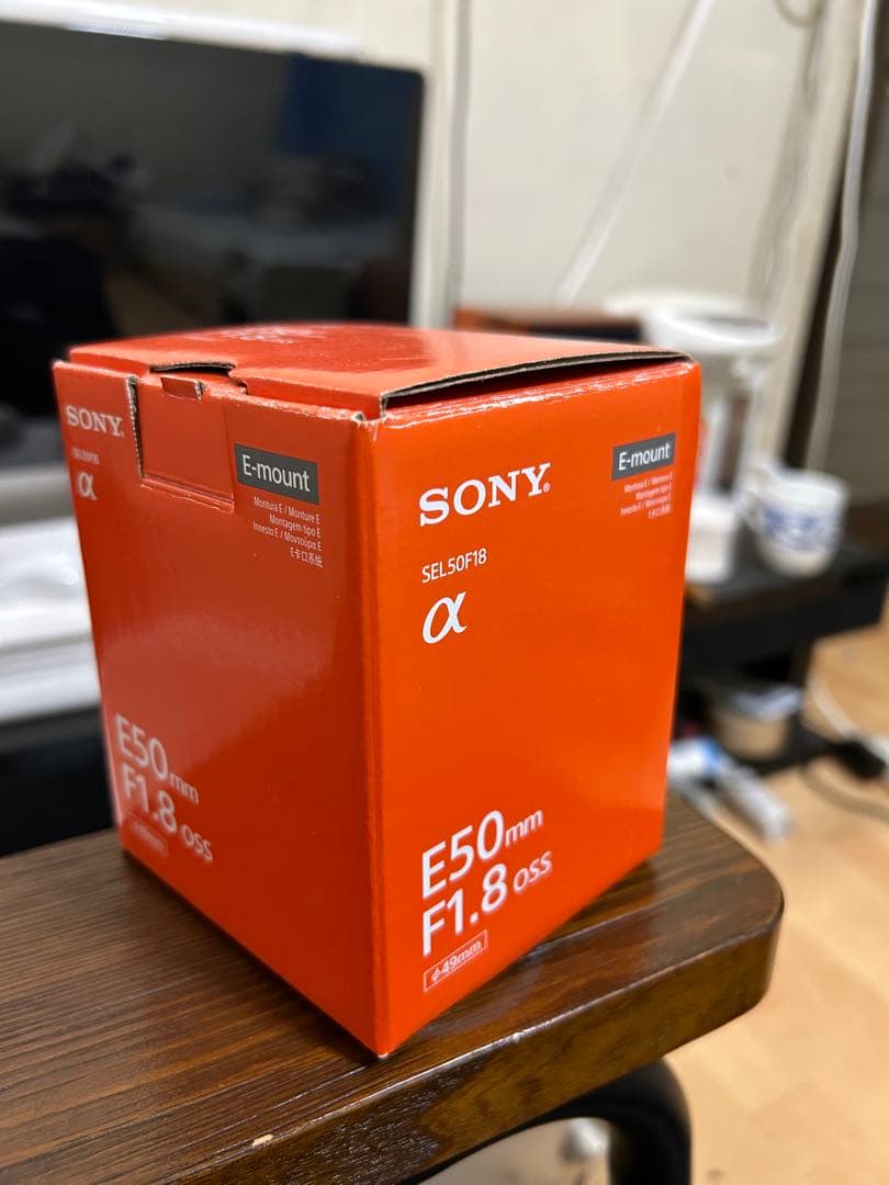 SONY E 18-50 OSS 50mm F1.8レンズ
