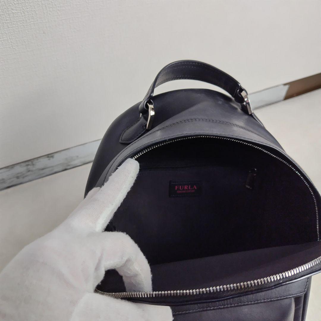✨美品✨FURLAファヴォラ　リュック　バックパック　レザー　メンズ　男女兼用