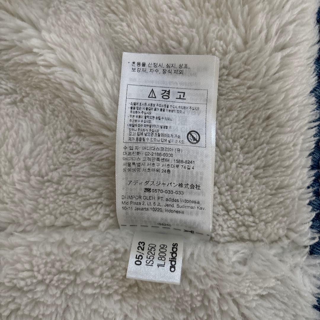 アディダスオリジナルス　デニムジャケット　ボアジャケット　未使用に近い美品　XL