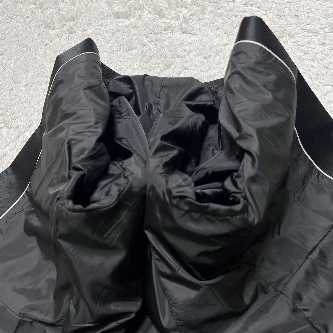 【主役級】ビジュー花柄刺繍 メンズテーラードジャケット XXL ステージ衣装 黒