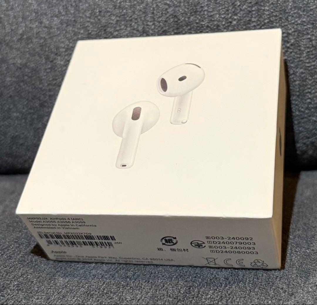 未開封 AirPods 4 アクティブノイズキャンセリング MXP93J/A