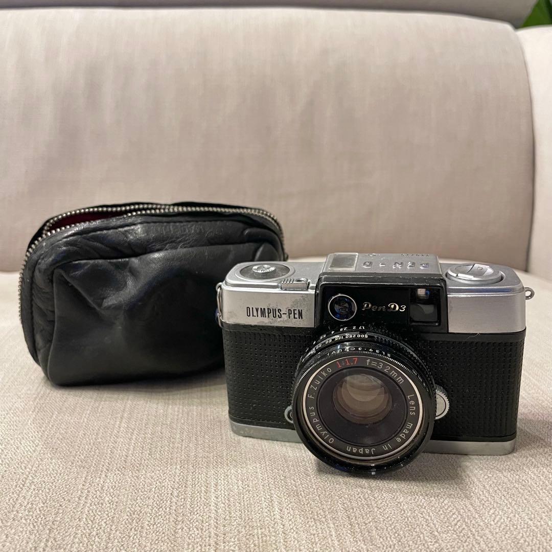 【レア】OLYMPUS PEN D3 コンパクトフィルムカメラ