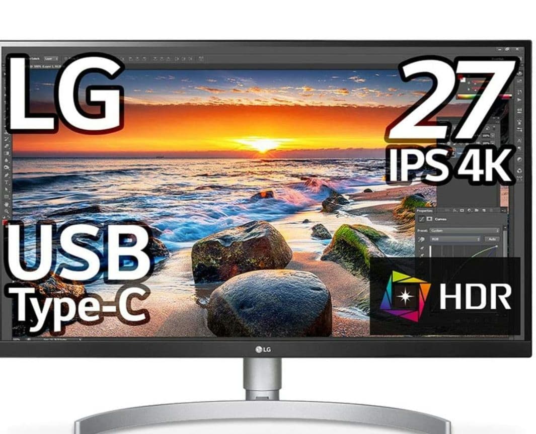 LG モニター ディスプレイ 27UK850-W 27インチ/4K