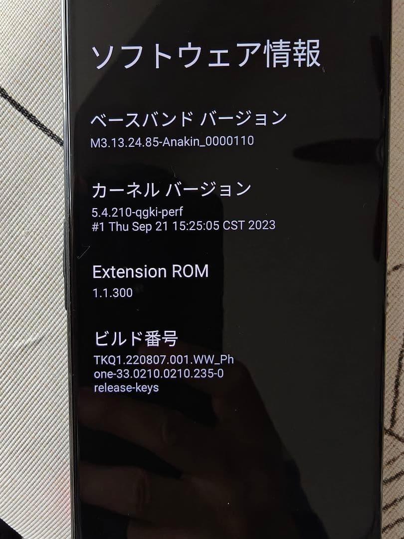 ASUS ROG Phone 5 ゲーミングスマートフォン 16gb 256gb