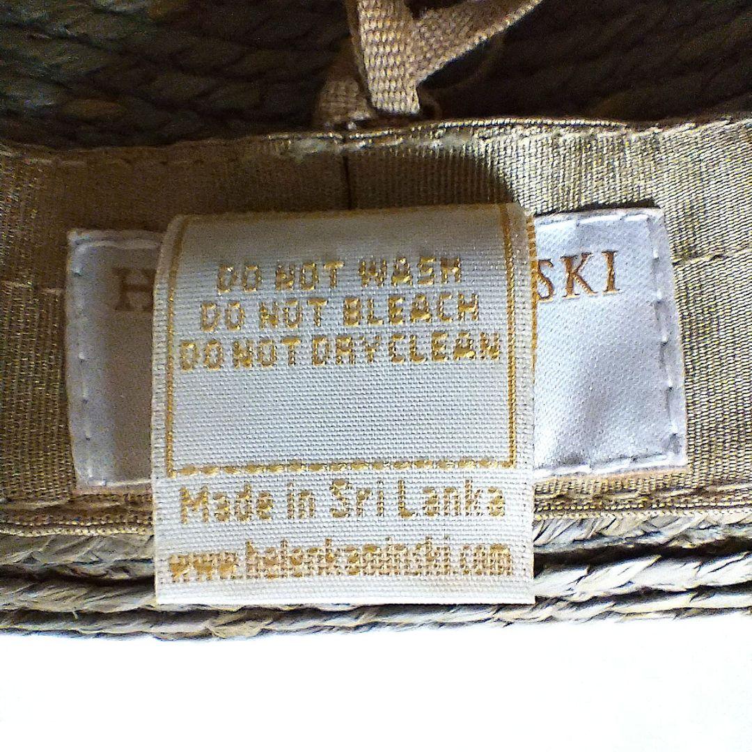 【美品】ヘレン・カミンスキー　ラフィアハット