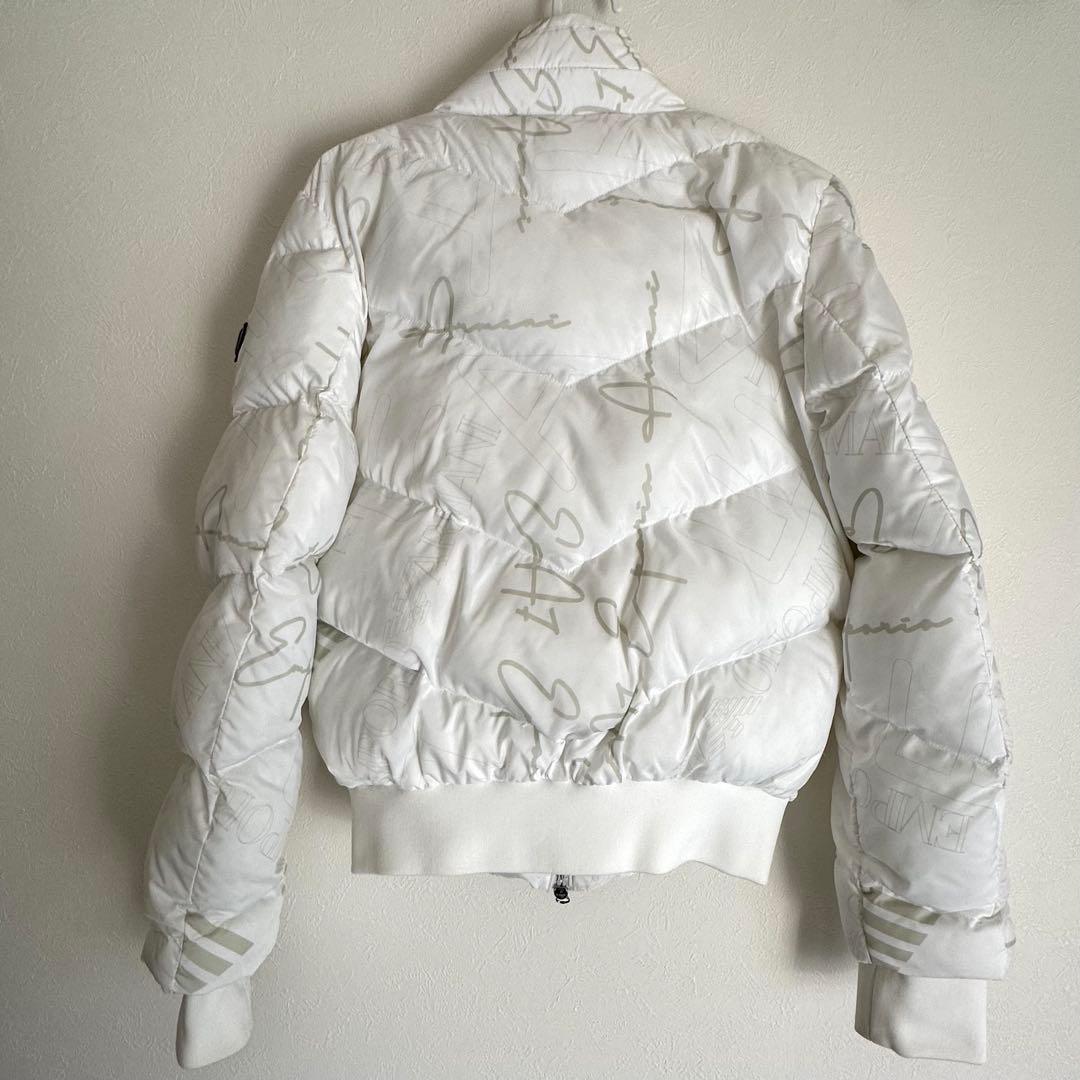 EA7 Emporio Armani ホワイト ジャンパー　EA7模様で高見え♡