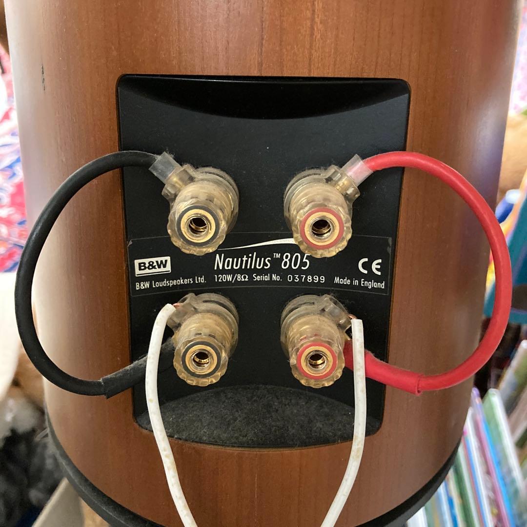 B&W スピーカー　純正スタンド付き