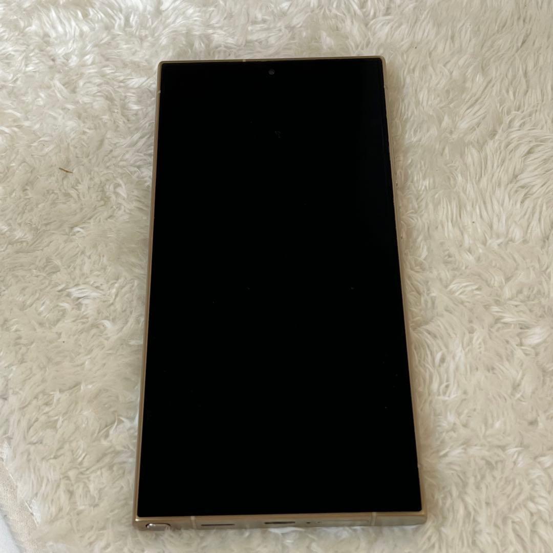 ★Galaxy S24 ultra 256GB チタニウムイエロー i50