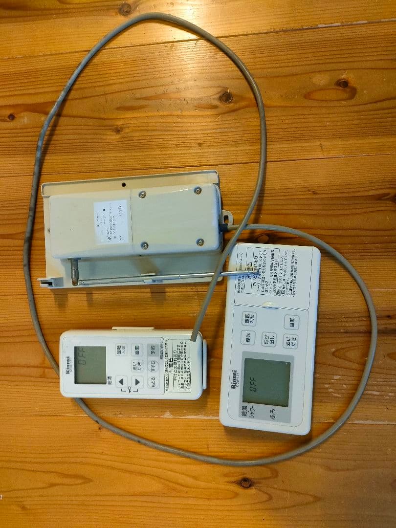 リンナイ　ガス給湯器　無線リモコンセット