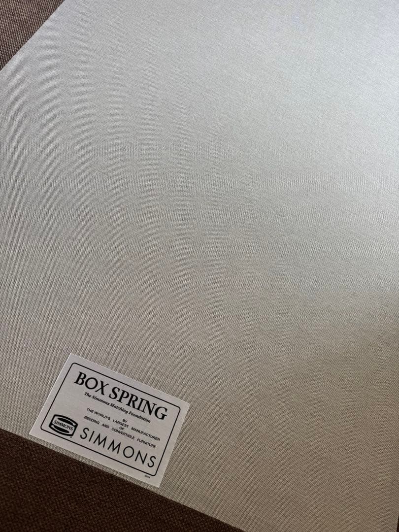 シモンズ SIMMONS BOXSPRING シングル