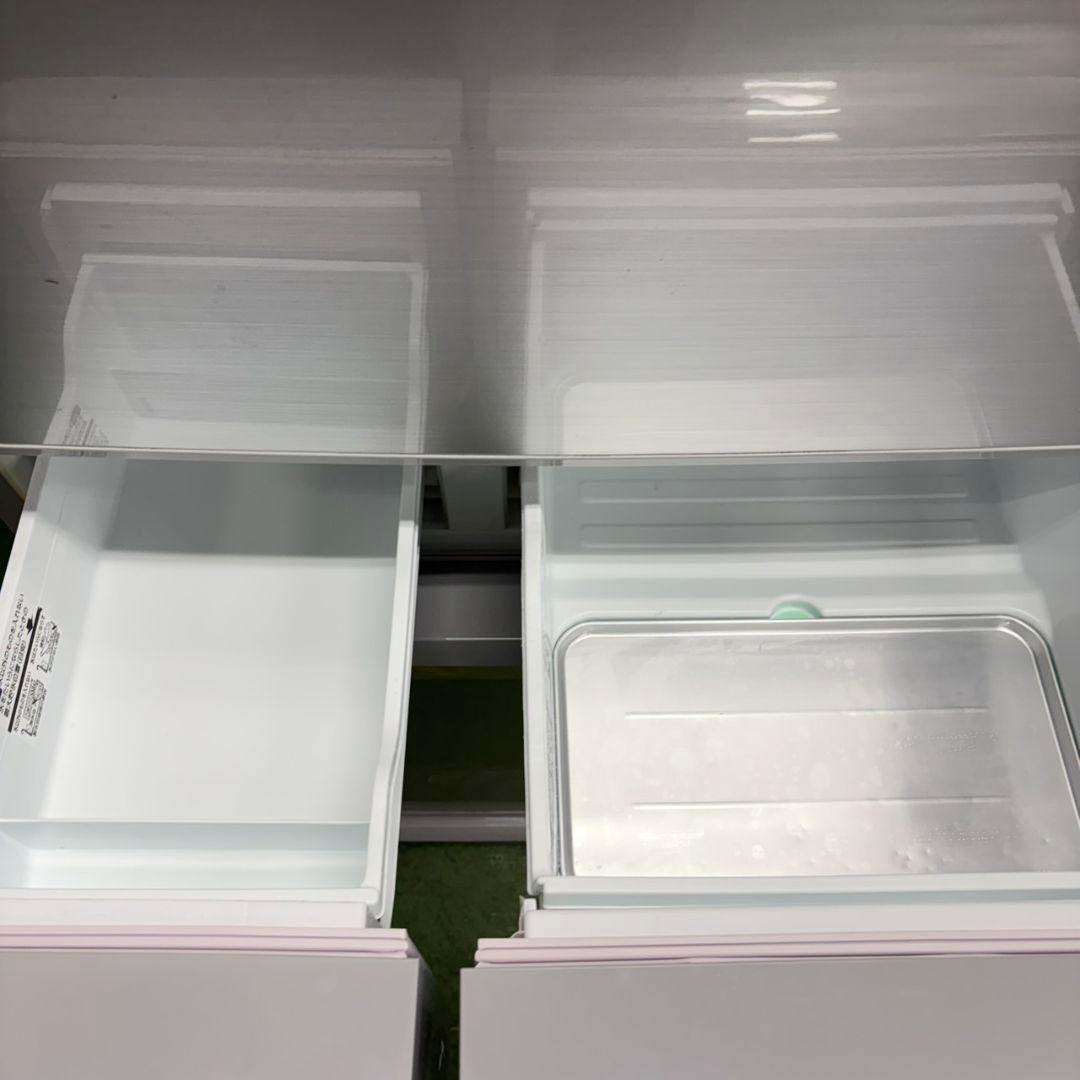 634 冷蔵庫　大型　6ドア　観音開き　501L　フレンチドア　半年保証　極美品