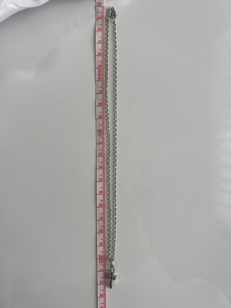小*鹿様 クロムハーツ ネックレス ピンクサファイア 18K wg ベビーファッ