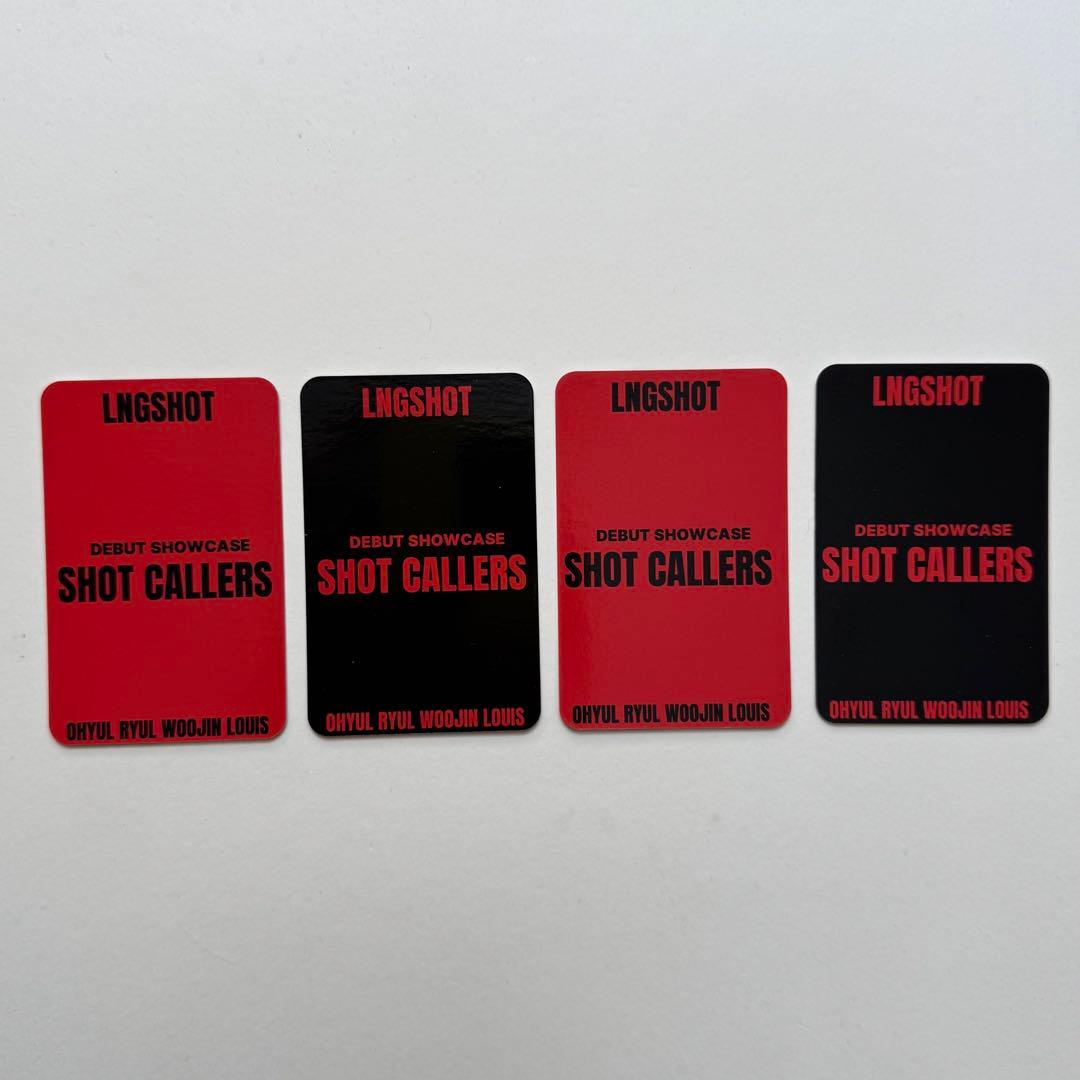 Lngshot デビューショーケース showcase トレカ 4枚セット