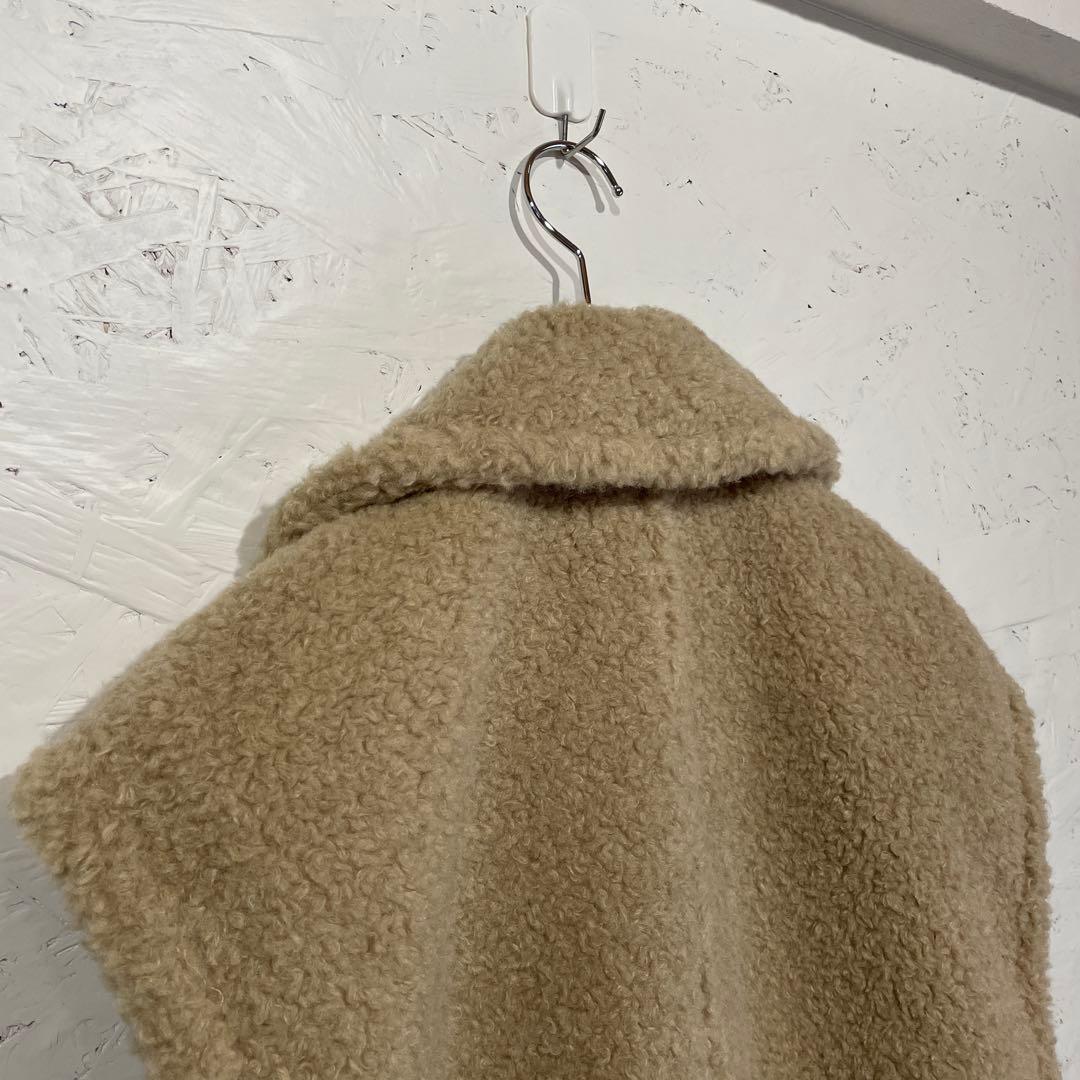 【BARNYARDSTORM】ボアロングベスト　プードルファー　1