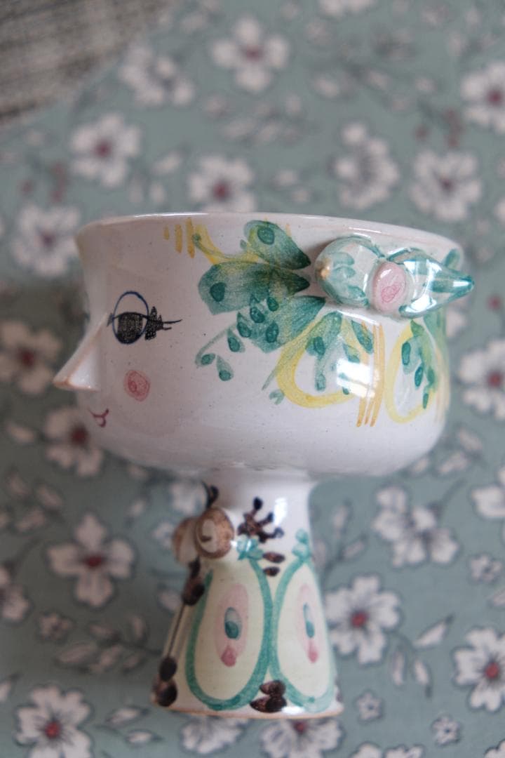 北欧ヴィンテージ ビヨン・ヴィンブラッド 花瓶 プランター プレート 皿 作家物