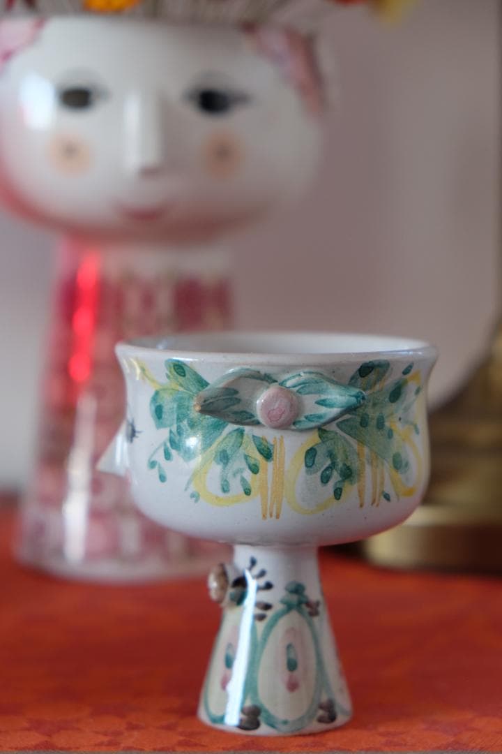 北欧ヴィンテージ ビヨン・ヴィンブラッド 花瓶 プランター プレート 皿 作家物