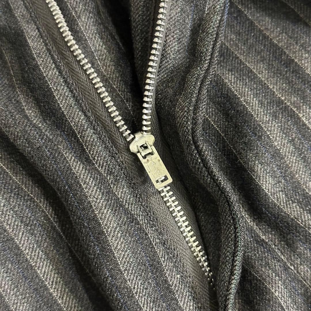 50s vintage 【ウール　ワイドスラックス　ストライプ　極太　タロン】