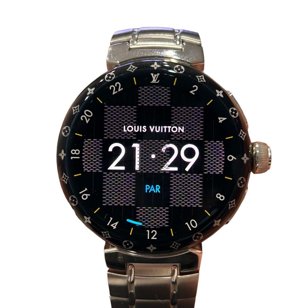 極美品 LOUIS VUITTON ヴィトン タンブール ホライゾンV3 腕時計