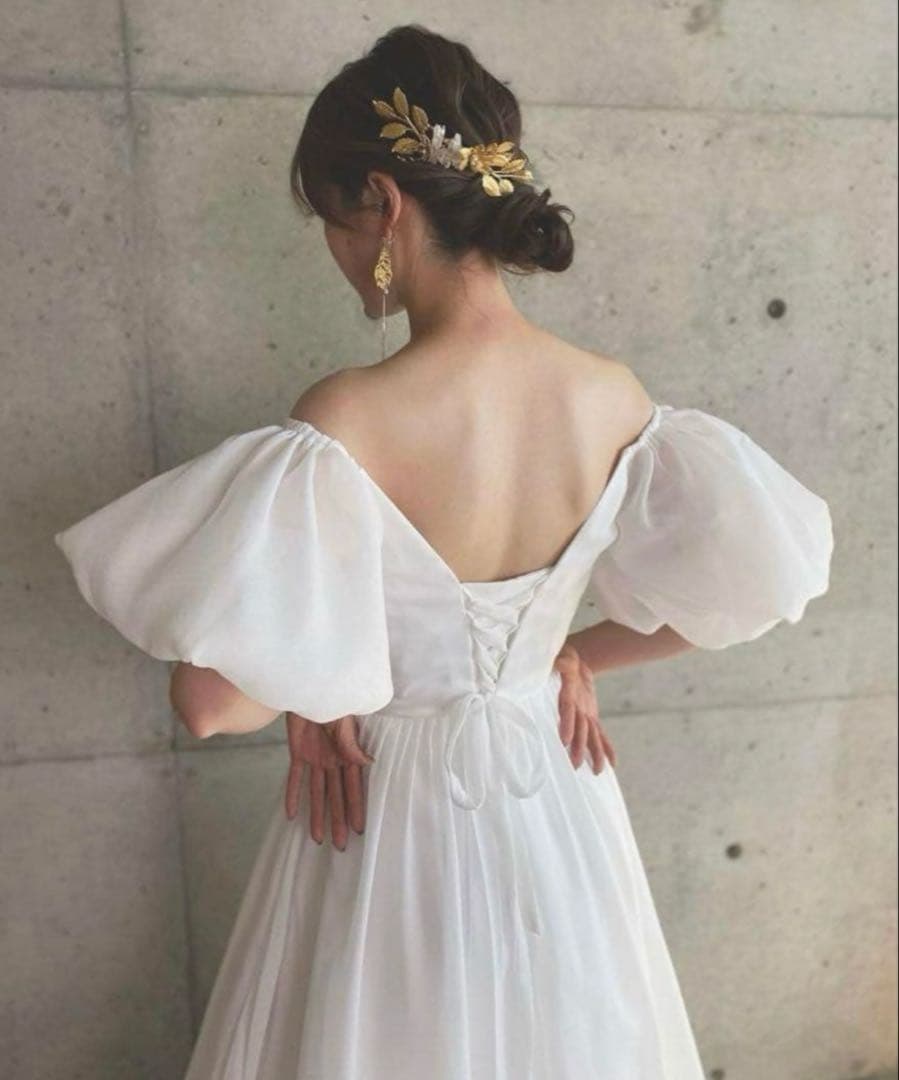 【美品】ウエディングドレス/THE URBAN BLANCHE/M