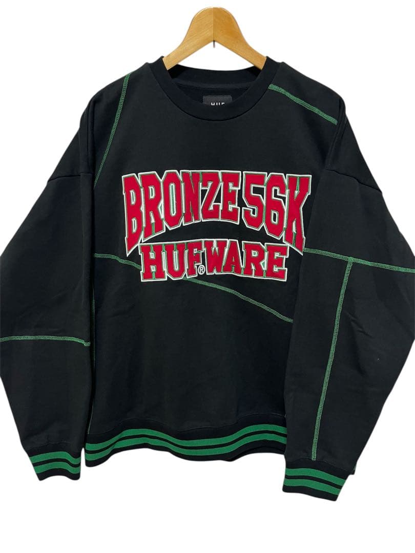 HUF Bronze56K ハフ ブロンズ56ケイ スウェットトレーナー　L