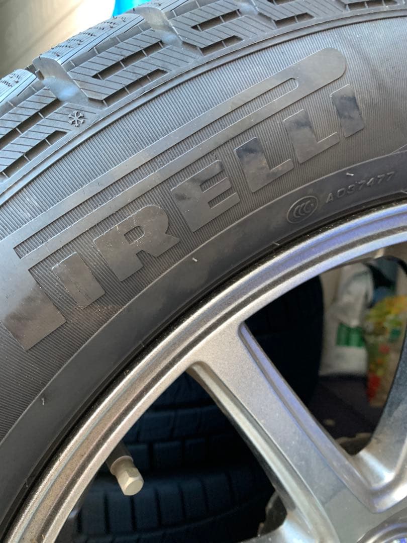 kent　シルバー5スポークホイールとピレリタイヤセット