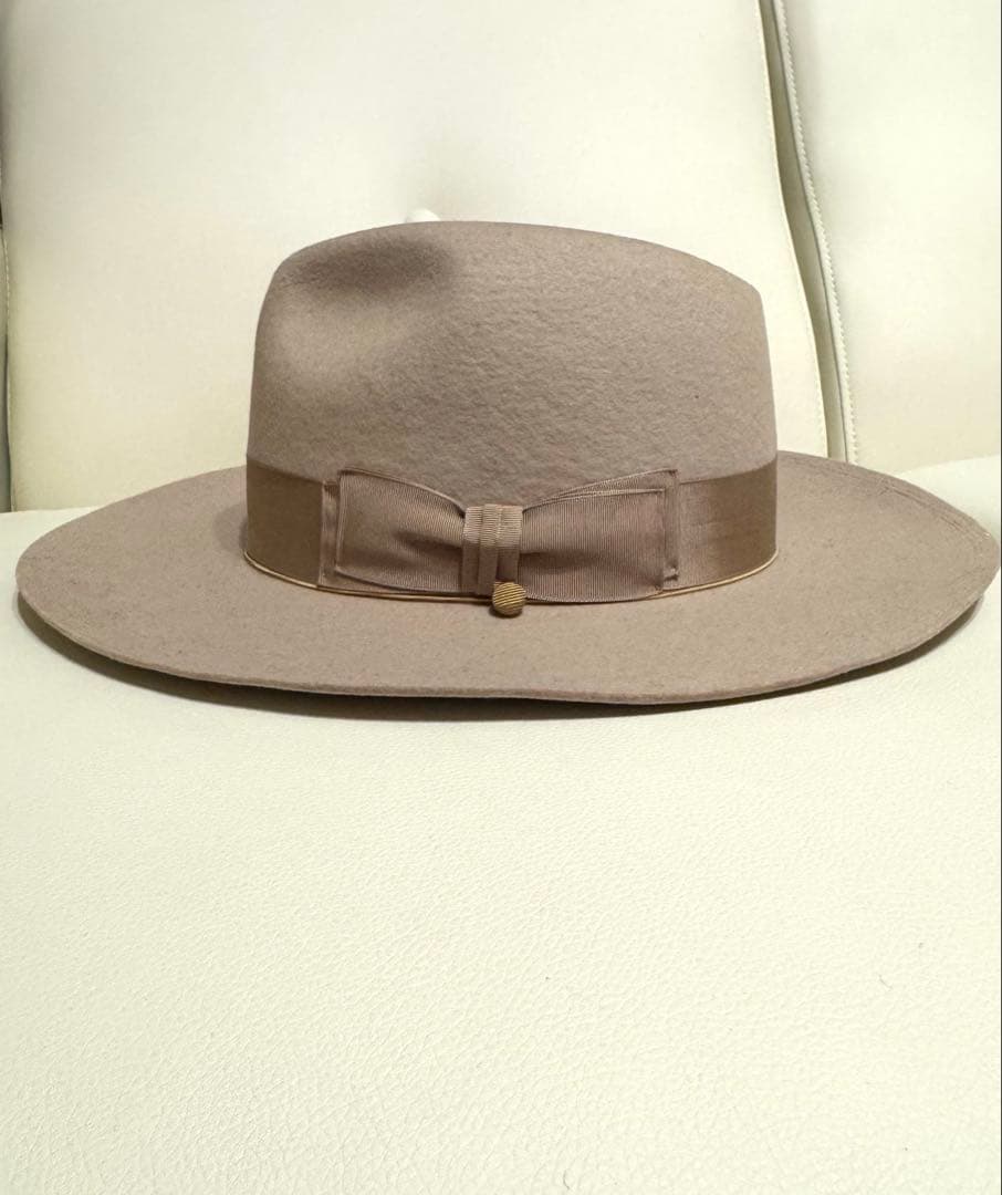 THE H.W.DOG&CO. FRONT-H フェルトハット/オフホワイト