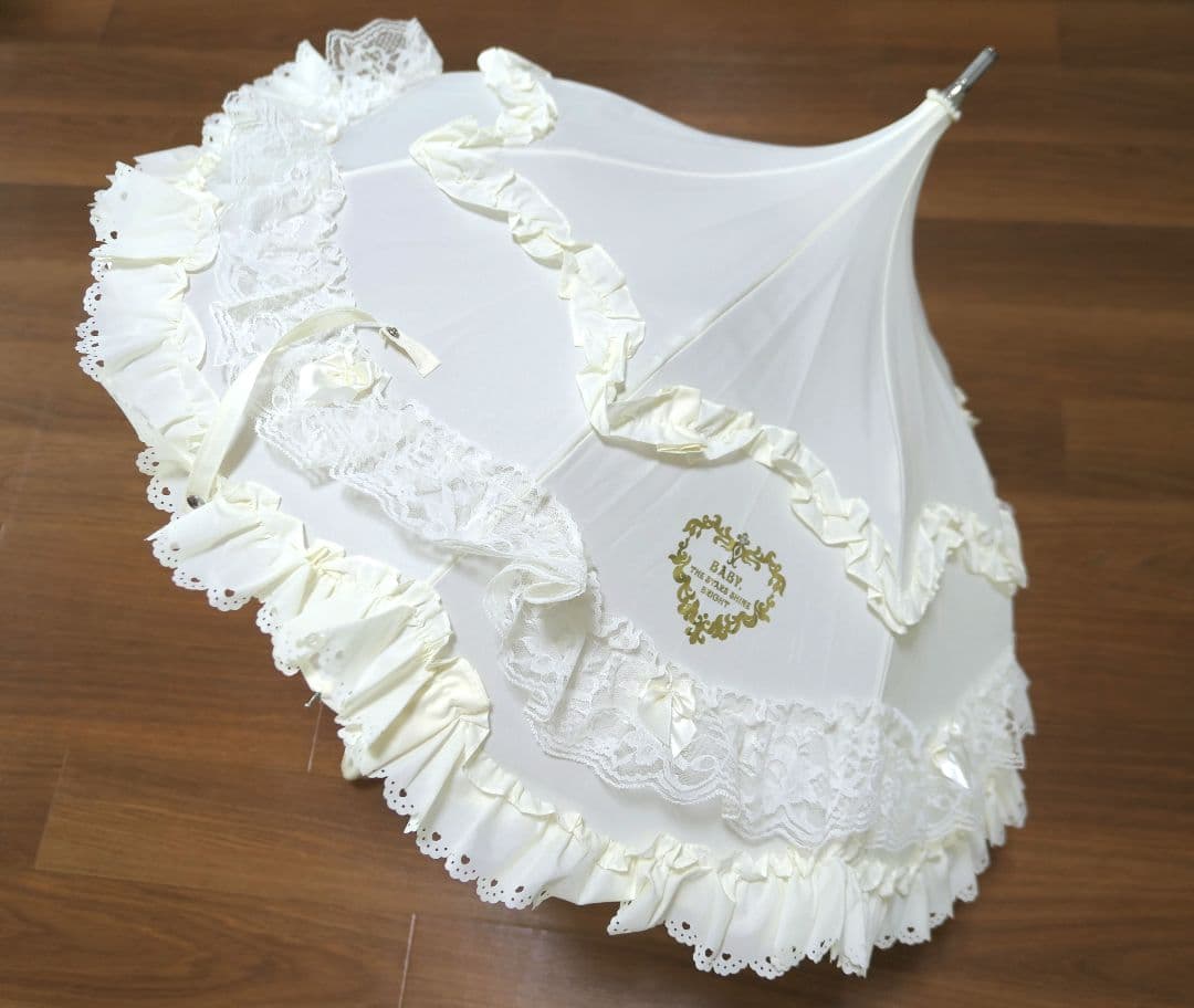 BABY Romanticアンブレラ オフ白