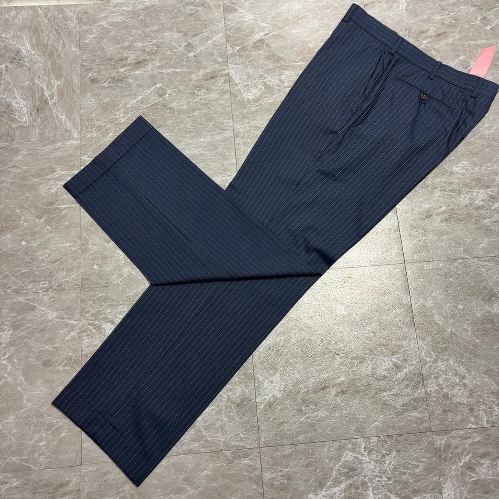 美品 ポールスチュアート ３ピース セットアップ スーツ ストライプ 50R