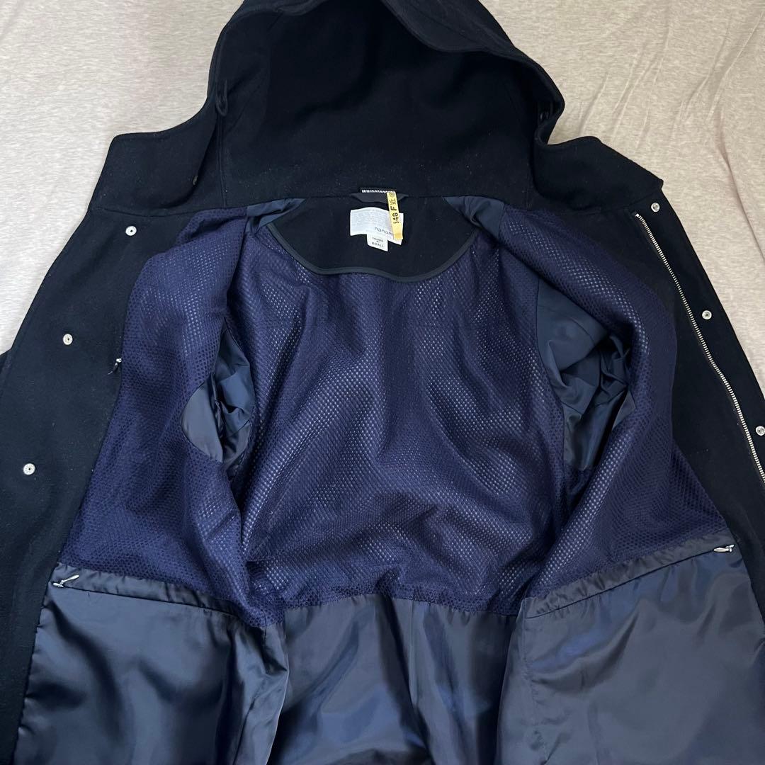 nanamica ナナミカ WINDSTOPPER ダッフルコート ネイビー