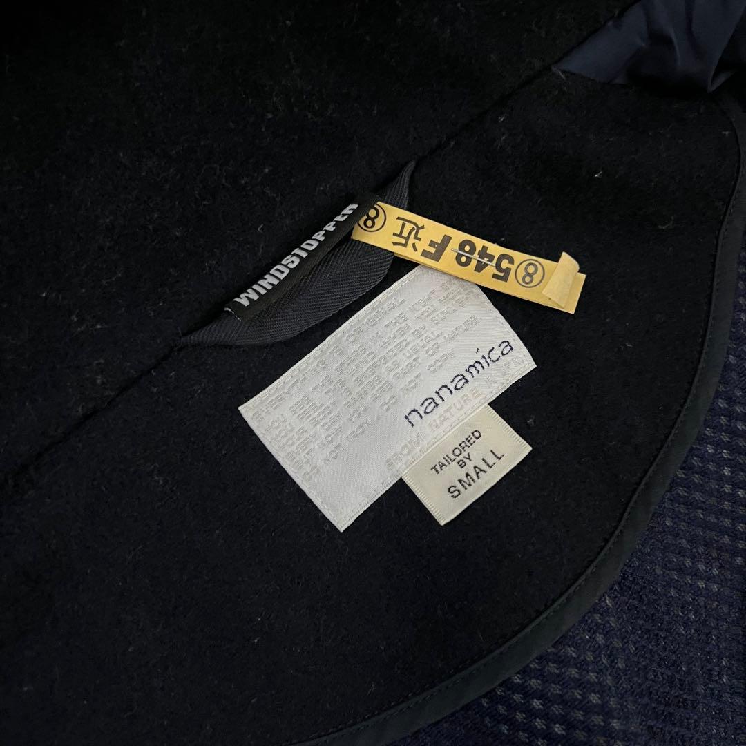 nanamica ナナミカ WINDSTOPPER ダッフルコート ネイビー