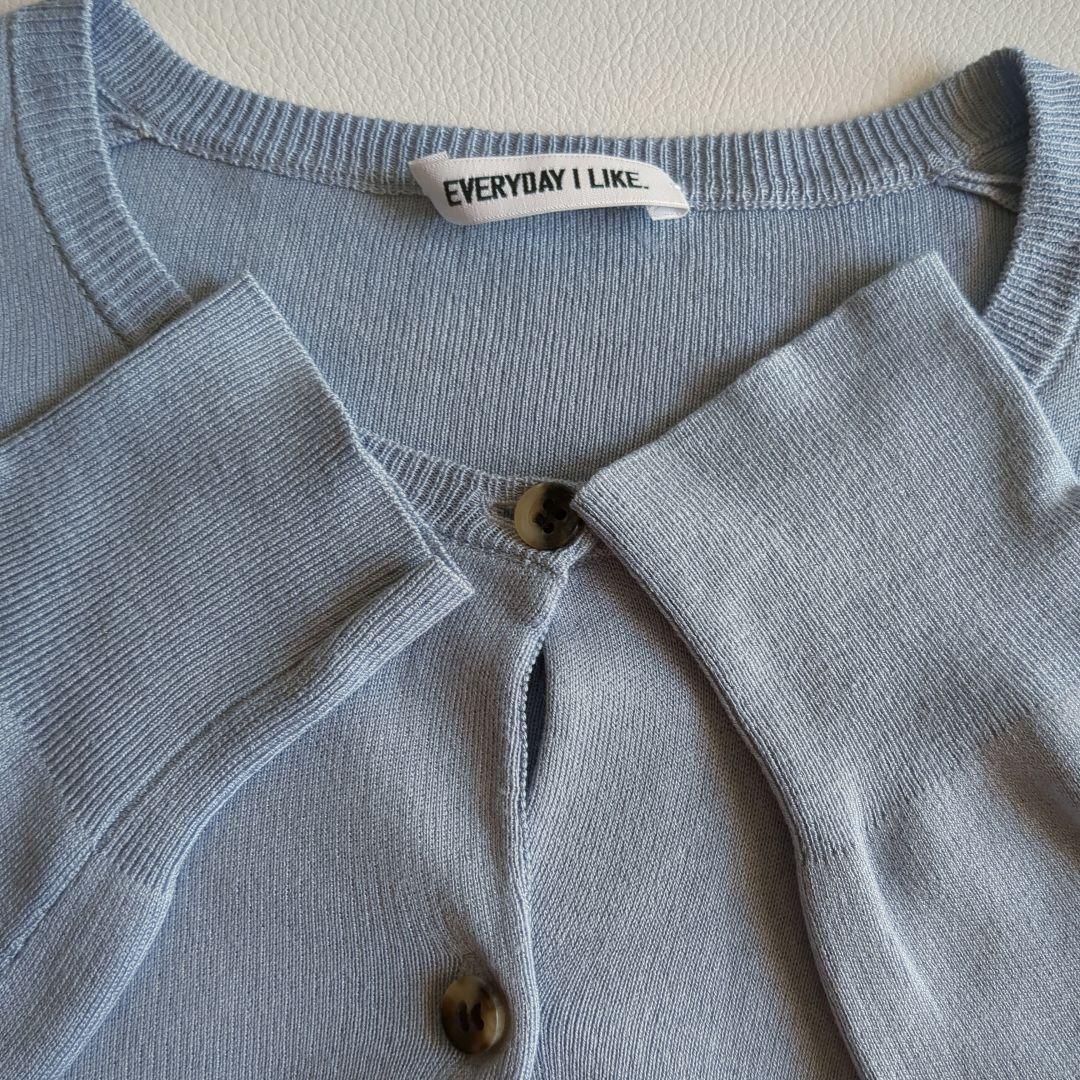 エブリディアイライク アンサンブル シルク100% クルーネック 手洗い可