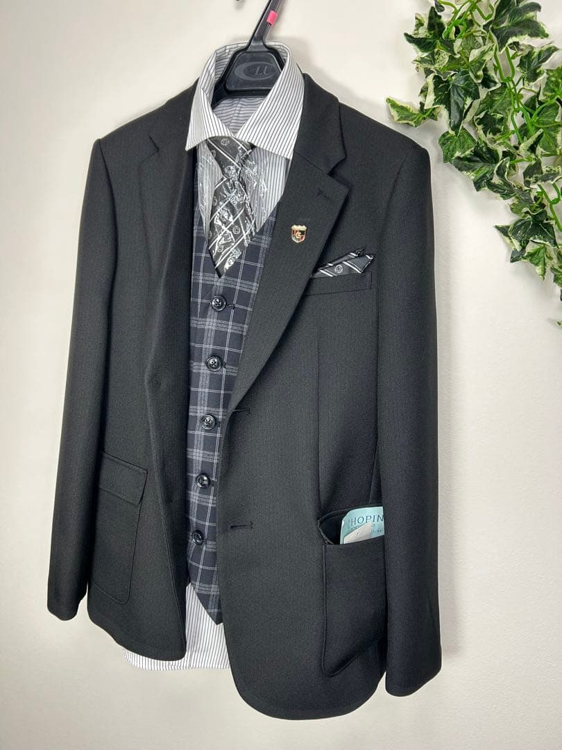 CHOPIN　スリーピース スーツ 7点セット 170 男の子 卒業式　結婚式