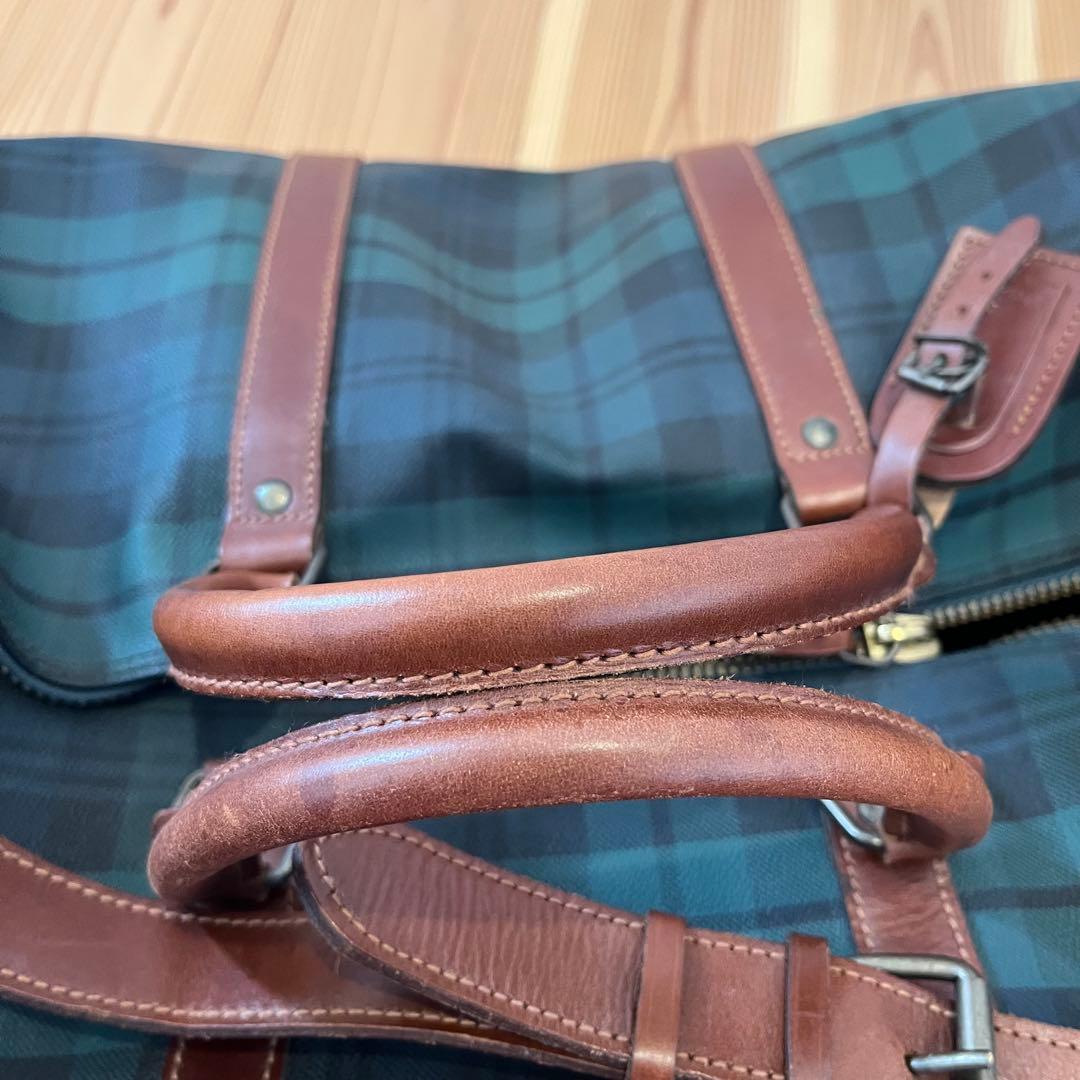 POLO RALPH LAUREN 大容量2wayボストンバッグブラックウォッチ