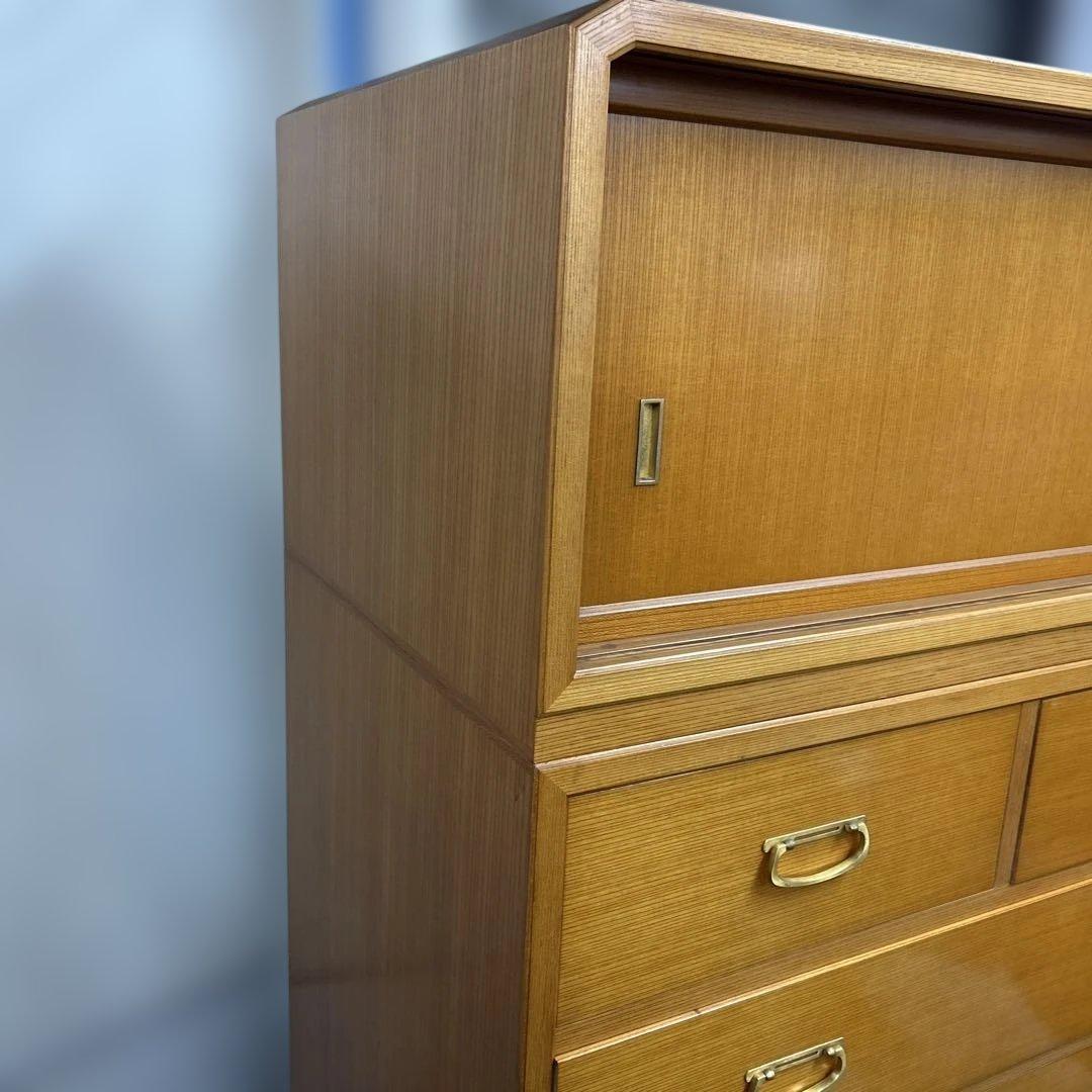 府中　松創 桐箪笥タンス 鍵付き 高級　桐たんす