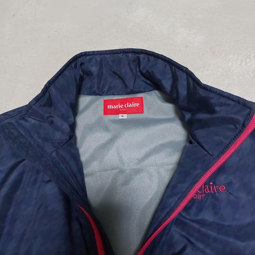 マリ・クレールスポーツ　ゴルフウェア　防寒ブルゾンとパンツセット　Lサイズ