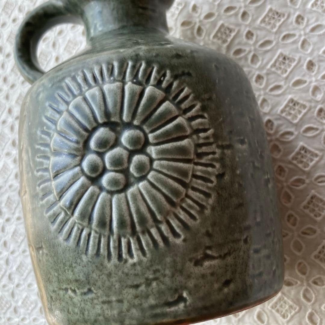 北欧ヴィンテージ　ロールストランド 陶器のフラワーベース/花器/花瓶/水差し