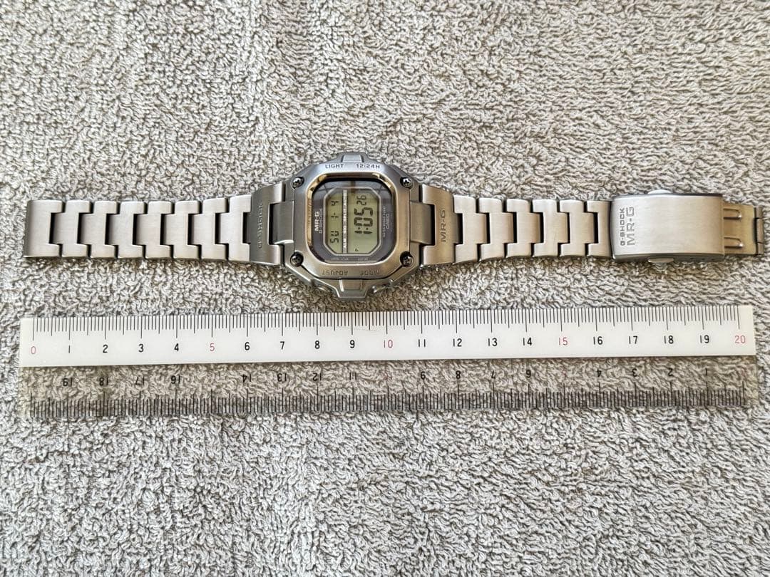 【NYテイスト】カシオMRG-110TBNブルーノートコラボチタン