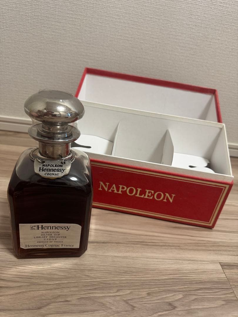 Hennessy ヘネシー ナポレオン シルバートップ ブランデー 箱有
