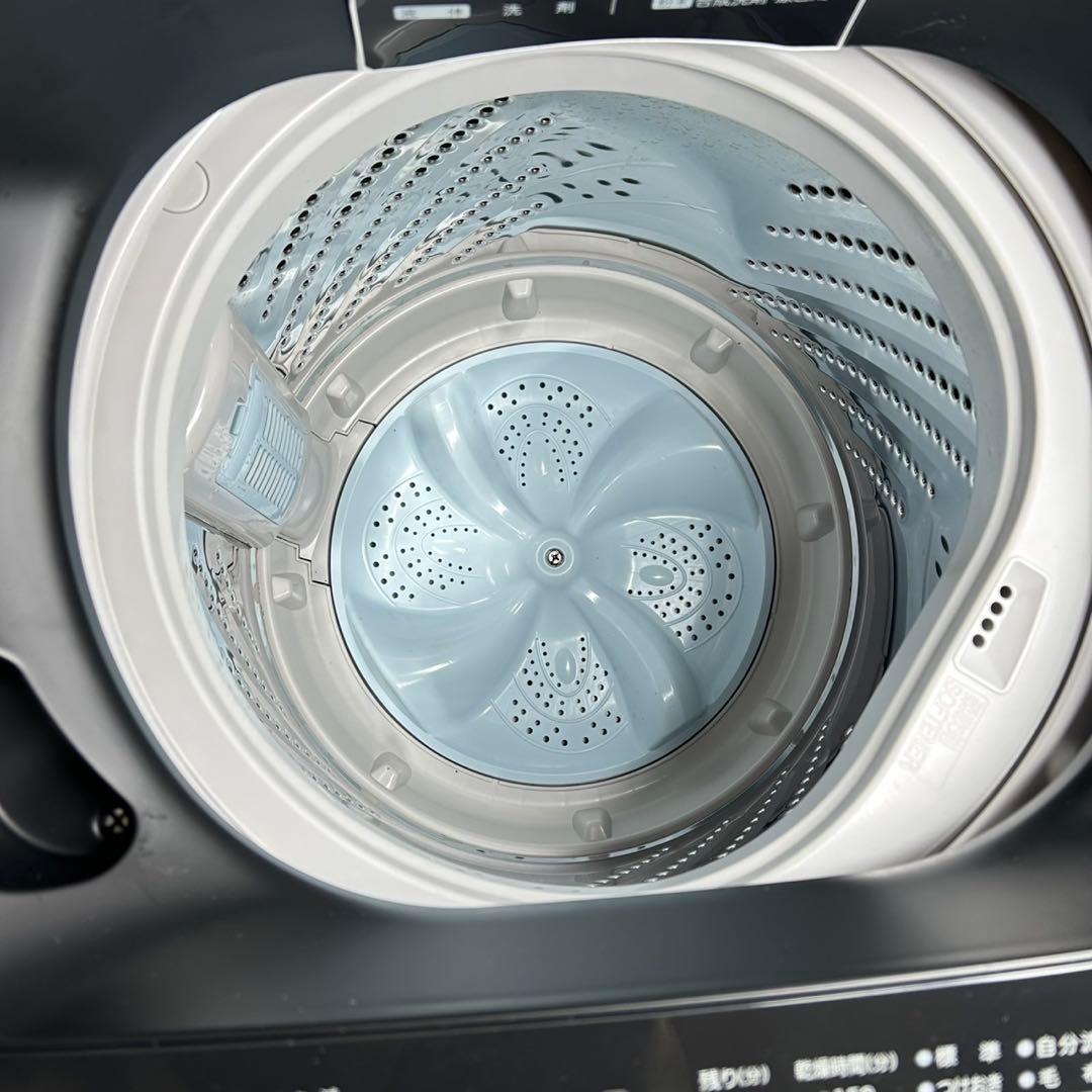 人気のブラック　一人暮らし　冷蔵庫　洗濯機分解洗浄済み✨✨大阪