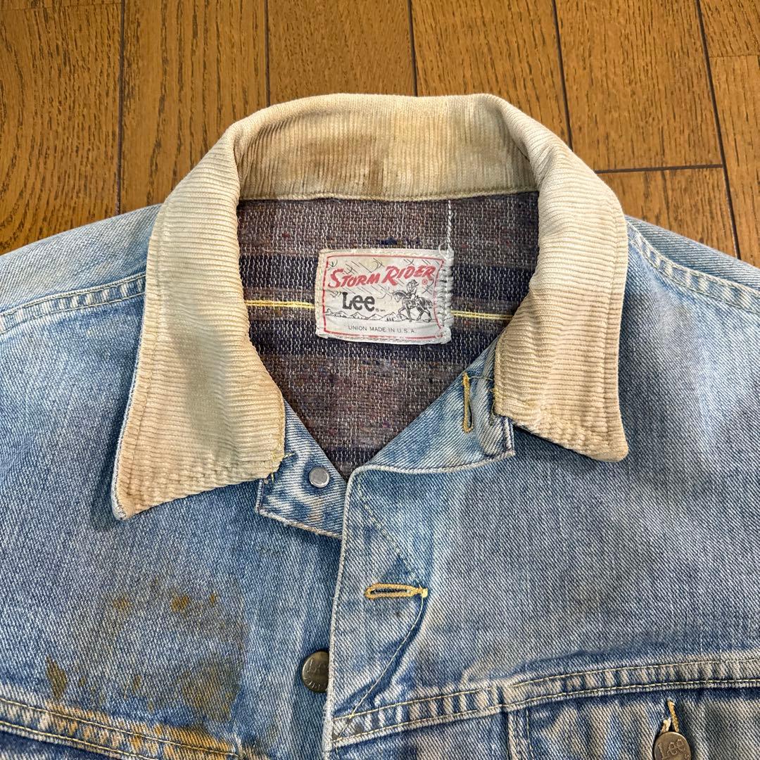 70's〜80's Lee STORM RIDER デニムジャケット　101LJ