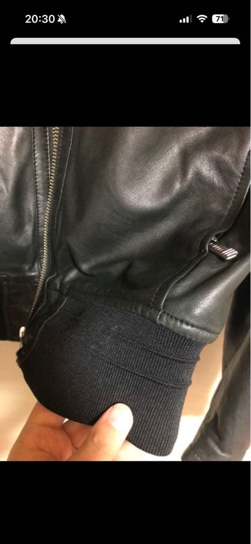 ゼロJLINE by JUNMEN ライダースジャケット 革ジャン