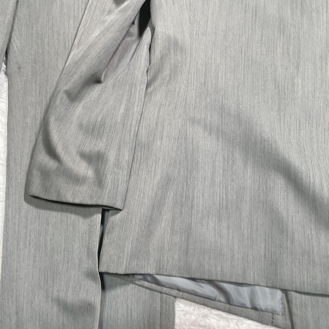 90s ヴィンテージ　ダブル　セットアップ　スーツ　6ボタン　カーキ　L相当