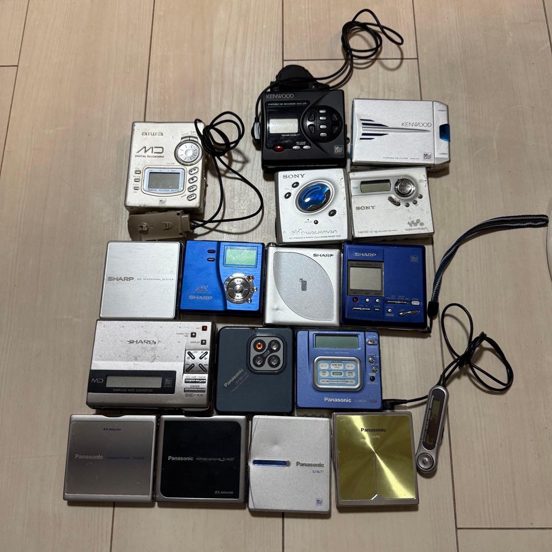 SONY MD WALKMAN 等　MD プレイヤー　まとめ売り
