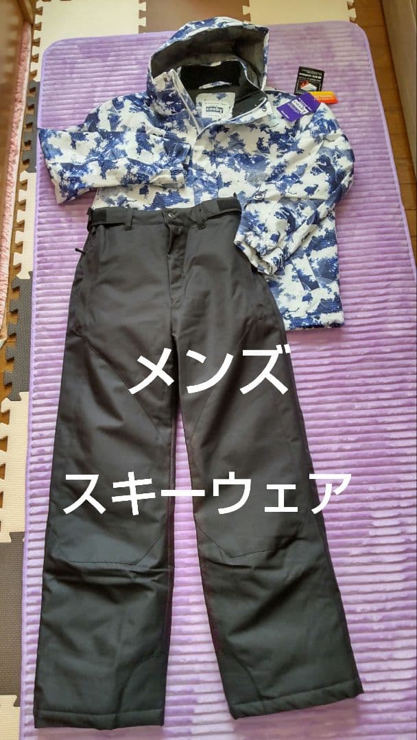 サイズM スキーウェア 紳士 防寒着 スノーウェア スノボウェア 新品 未使用品