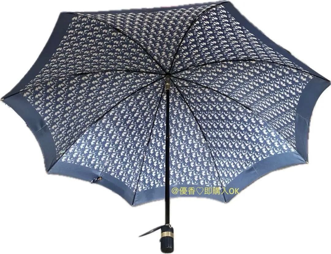 美品✨Christian Dior トロッター 折りたたみ 傘 ヴィンテージ