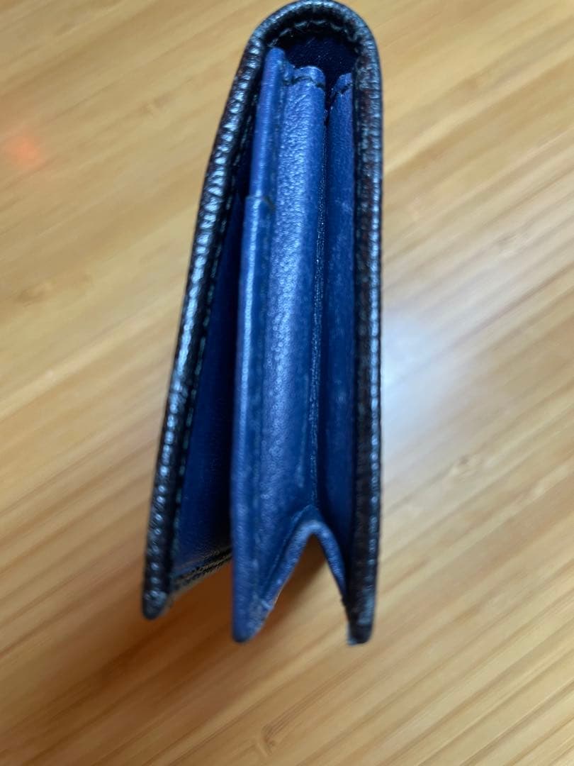 【FERRAGAMO 】フェラガモ ガンチーニ 名刺入れ レザー 黒