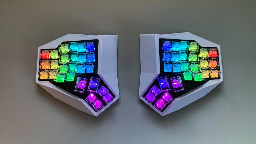 自作分割キーボード DactyI Pro 52