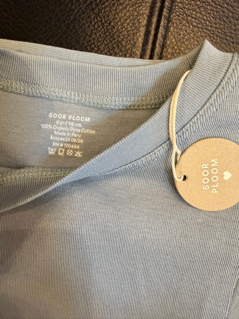 【新品未使用】 SOOR PLOOM Balloon Tee Frost 6y