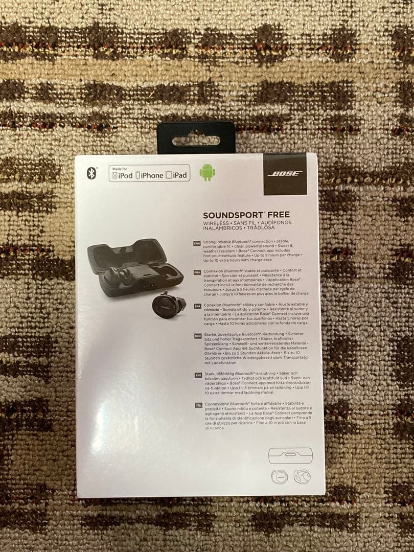 ボーズ　BOSE イヤホン　ワイヤレス トリプル　ブラック　新品