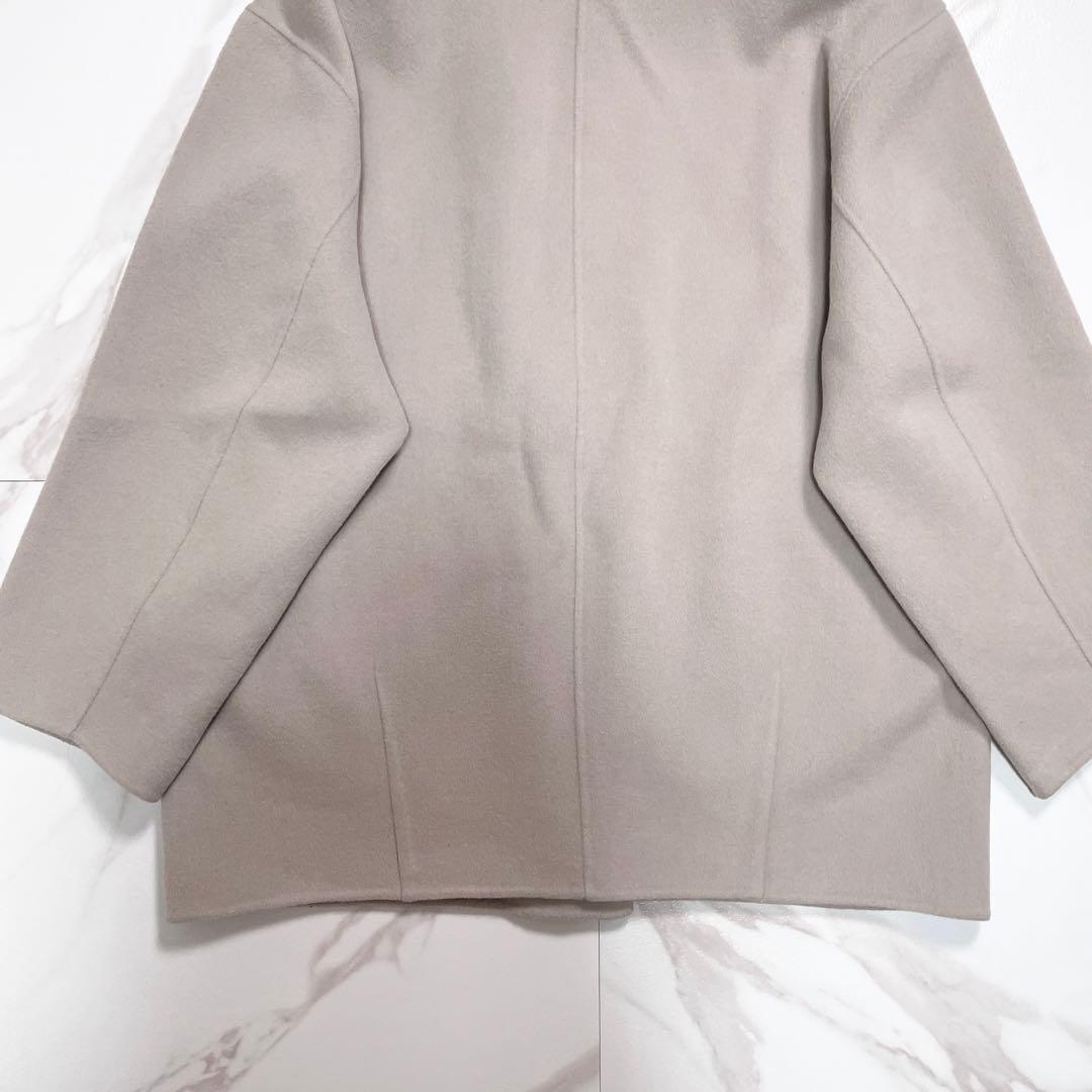 近年✨SLOBE IENA ダブルフェイスウールショートコクーンコート